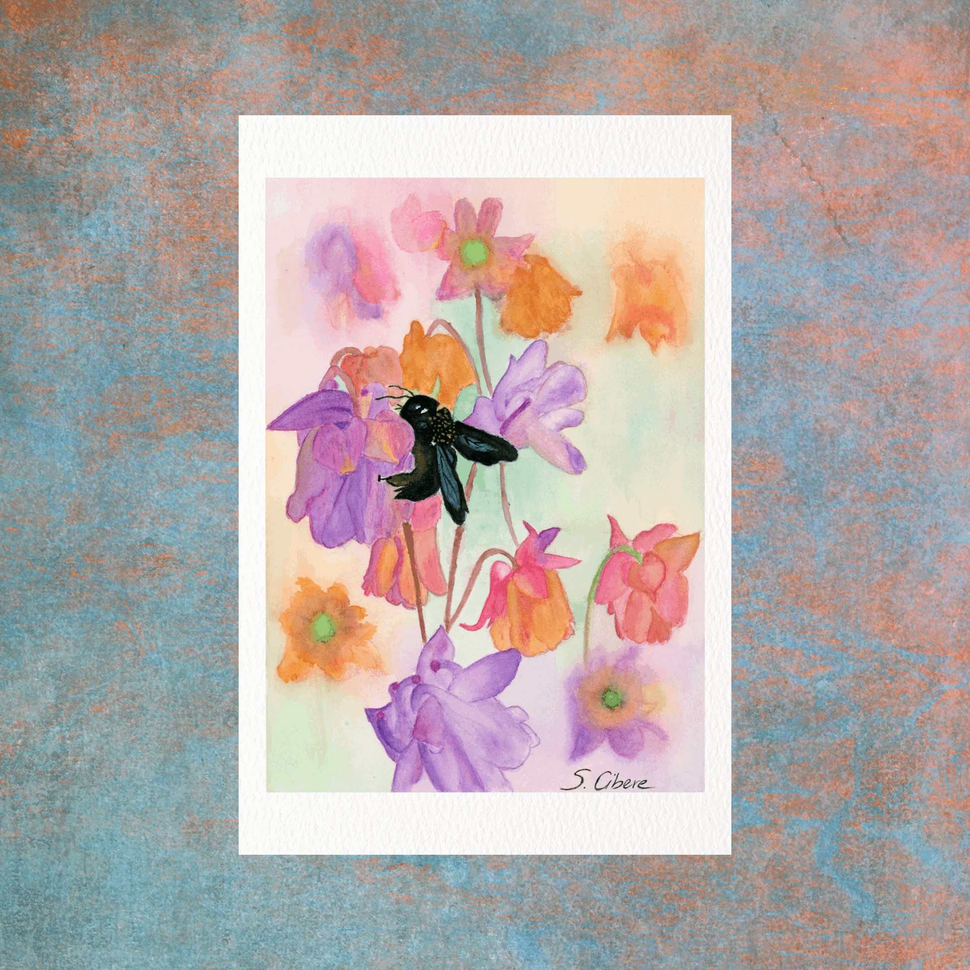 After purchase, all rights to this artwork, including but not limited to reproduction rights, remain with the artist, Susan Cibere of The Divine Ginger. The buyer is granted the right to own and display the physical artwork for personal enjoyment or decor but does not acquire any rights to reproduce or distribute the artwork for commercial purposes without the explicit written consent of the artist.